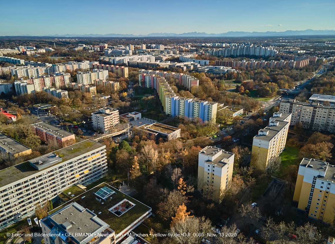 13.11.2020 - die Abrissbaustelle Quiddezentrum in Neuperlach